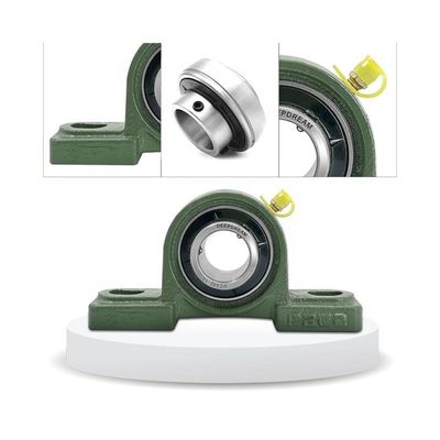 Хромная сталь GCR15 Нестандартные дюймовые подшипники UCP210-200D1 для стабильной работы