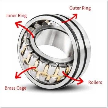 22320CC/W33 Сферическое роликовое подшипник с высокой точностью и GCR15/GCr15SiMn