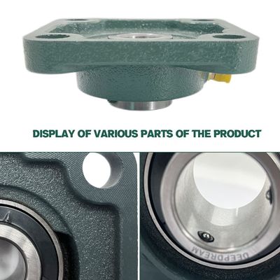 35 мм внутренний квадратный 4-бультный фланцевый блок подушки UCF207 для вставных подшипников