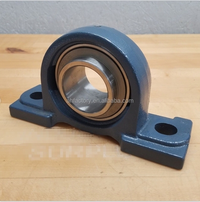 Смазанный жиром SYJ75TF Y-Bearing Plummer Block Unit 75mm с хромированной сталью GCr15