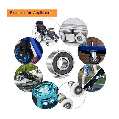 Двухрядные уплотненные шариковые подшипники 6005 ZZ C3 из хромной стали/GCr15 из нержавеющей стали 1 25 мм