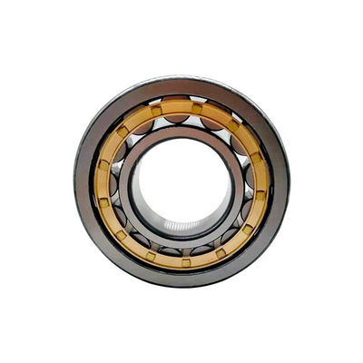 Однорядный цилиндрический роликовый подшипник NJ203 Открытый масляный жир Долговечность с роликом