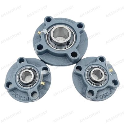 Хромная сталь GCR15 подшипник блока подушки для бесперебойной работы UCFC Без обслуживания