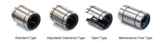 Нефтяная жирная LM8UU Линейная вытяжка CNC Линейные шаровые подшипники для стержней Линейные железнодорожные линейные части вала