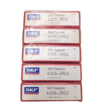 Оценка точности P0 P6 P5 P4 P2 Глубокие шаровые подшипники 6306-2RS1 для производительности