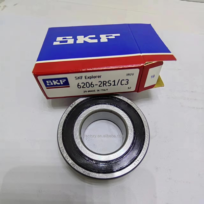 6206-2RS Двухсторонний резиновый уплотнительный шариковый подшипник 30x62x16 мм для 30 мм размера отверстия