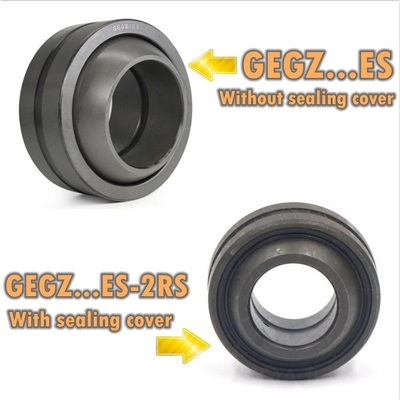 GEM 35 ES-2RS Сферический ровный подшипник 35 x 55 x 35/20 мм Двухлипая пломба для конца стержня