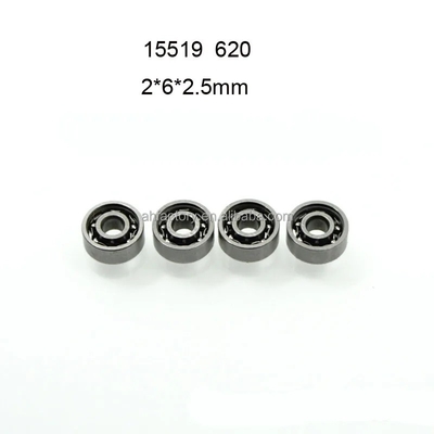 Хромная сталь GCR15 MR62-2RS с глубоким розовым шаровым подшипником 2*6*2.5 мм для упаковки логотипов