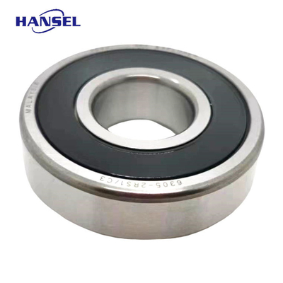 ISO9001 2008 Сертифицированные глубоковолновые шаровые подшипники 6305-2RS1/C3 для тракторных применений