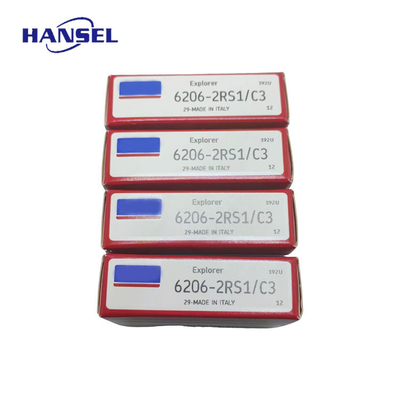 Размер отверстия 0 30 мм S K F Глубокие шаровые подшипники 6206-2RS1/C3 для производительности