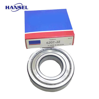 Глубокие шаровые подшипники серии 6207 ZZ для автомобильных тракторов и строительных машин