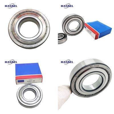 Глубокие шаровые подшипники серии 6207 ZZ для автомобильных тракторов и строительных машин