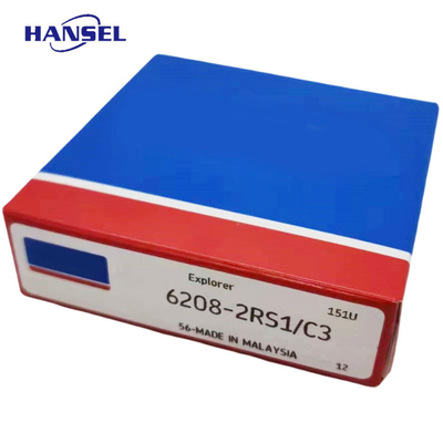 Долговечные миниатюрные шаровые подшипники 6208 2RS1/C3 с глубокой канавкой с пробелом C2 по S K F