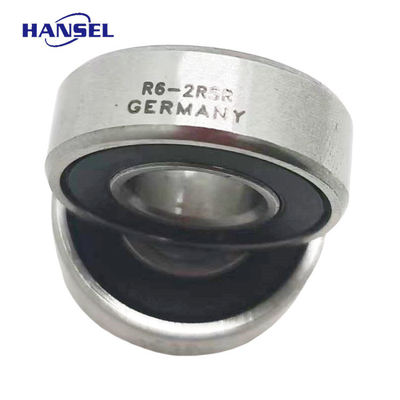 ISO9001 2008 Сертифицированные R6-2RS открытые глубоковолновые шариковые подшипники для тяжелых применений