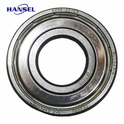 6204-2Z/C3 S.K.F. глубокий ров шарового подшипника с прочной и легкой нейлоновой клеткой