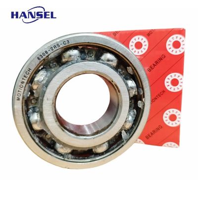 Долговечные хромовые стальные глубоковолновые шаровые подшипники 6308-2RS-C3 для автомобильного колесного узла