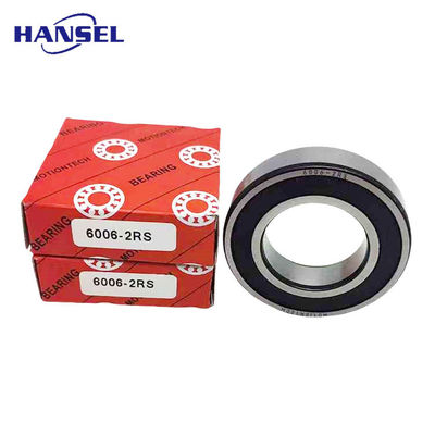 Хромовая сталь/GCr15 из нержавеющей стали с глубоким ровным шаровым подшипником 6006-2RS