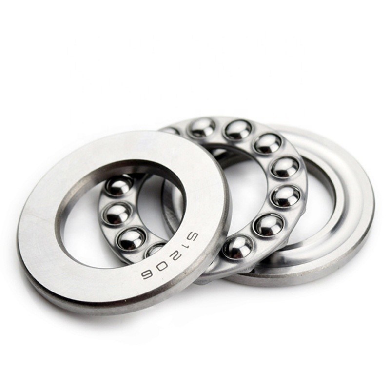 Плоский шаровой подшипник 51109 P5 для устойчивости к ударам в подшипниках из стали и стали